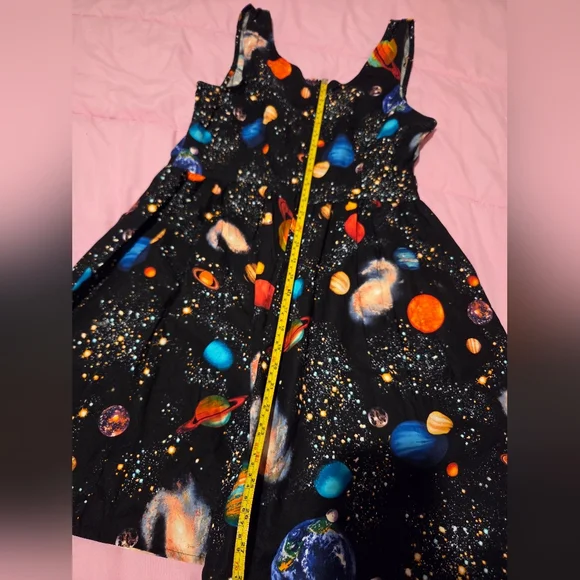 Retrolicious Galaxy Print Womens Dress 🪐 - Picture 3 of 6